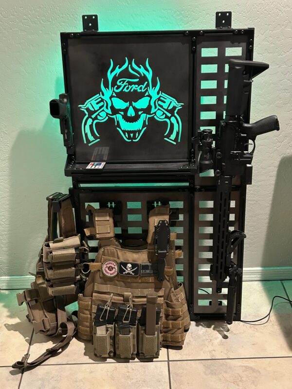 YOU CUSTOMIZE IT Vertical Gun and Gear Wall Display - Image 5